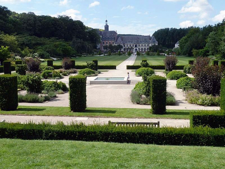 Abbaye de Valloires : les jardins - Argoules