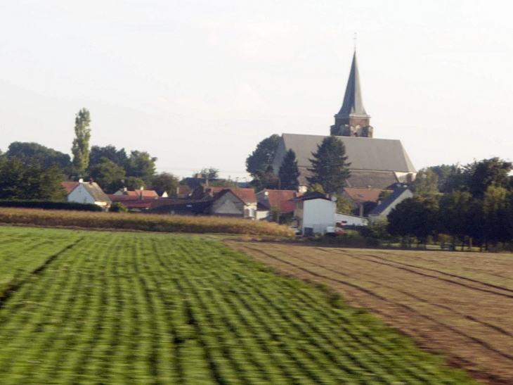 Vue sur le village - Bayonvillers