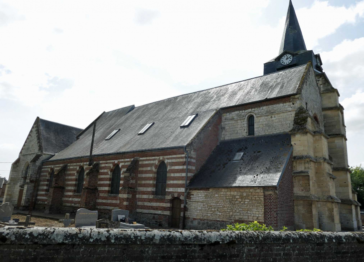 L'église Notre Dame - Beaufort-en-Santerre