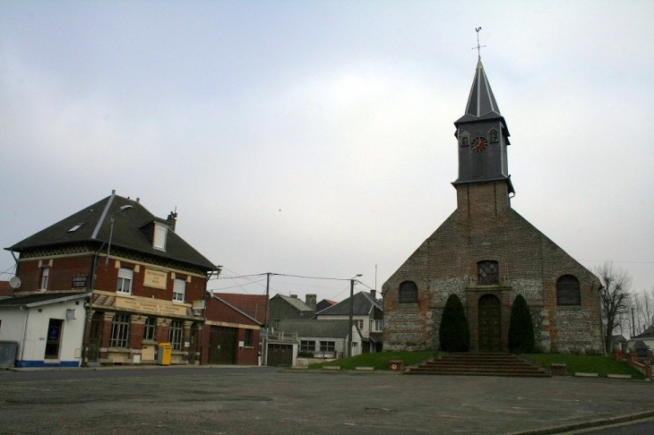 Place de l'Eglise - Béthencourt-sur-Mer