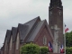 le calvaire monument aux morts devant l'église