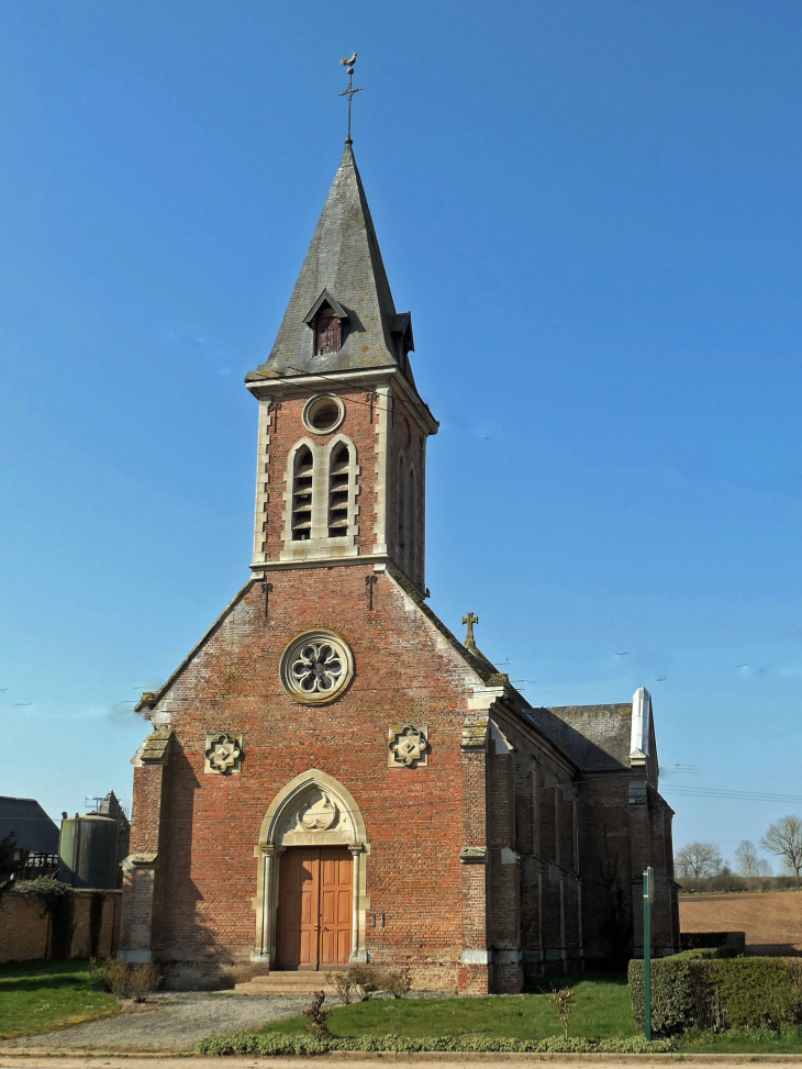 L'église - Brucamps