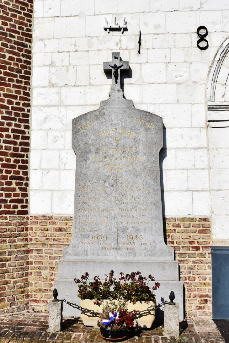 Monument-aux-Morts - Buigny-Saint-Maclou