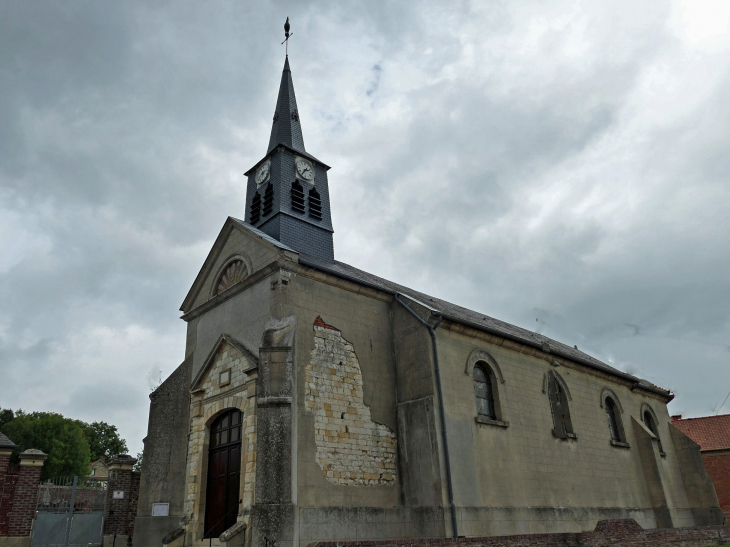 L'église - Chuignes