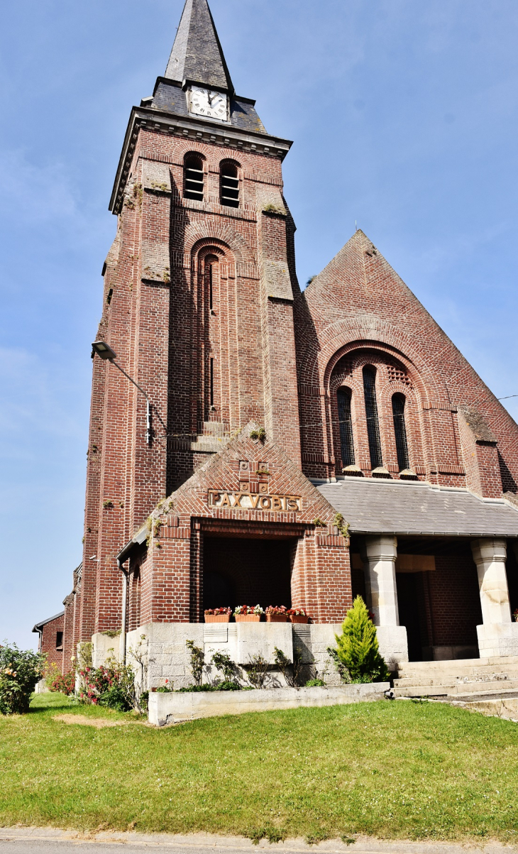 __église St Leger - Contalmaison
