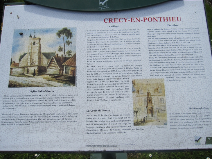 église saint - Séverin  - Crécy-en-Ponthieu