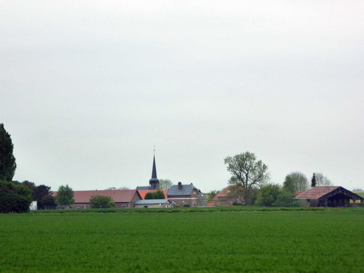 Vue sur le village - Dancourt-Popincourt