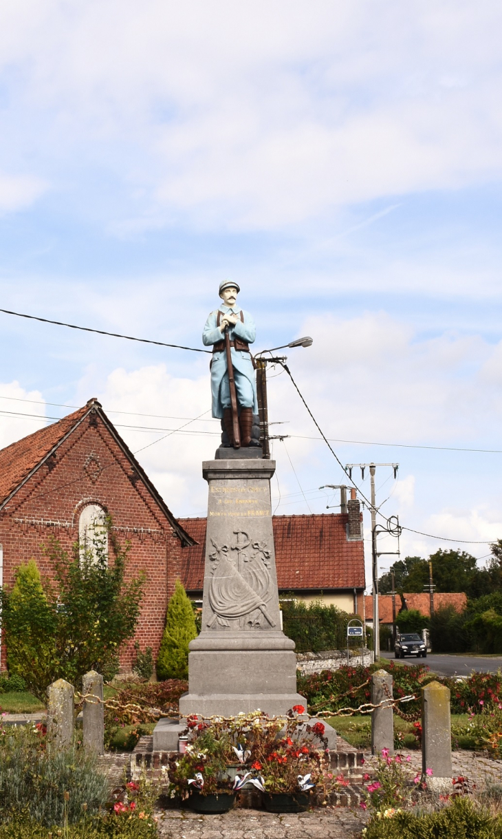 Monument-aux-Morts - Estrées-lès-Crécy