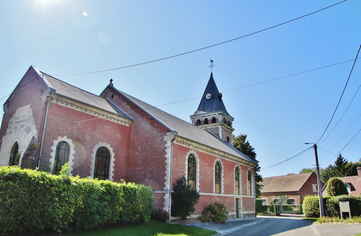 Mericourt sur Somme ( église St Martin ) - Étinehem