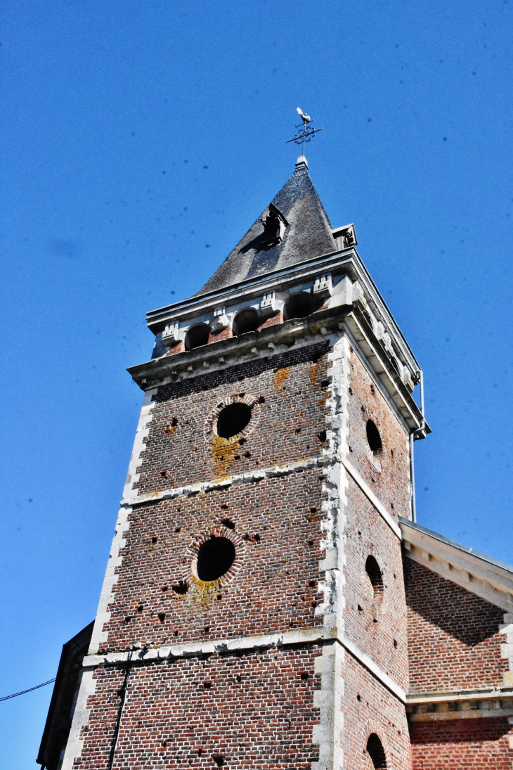 Mericourt sur Somme ( église St Martin ) - Étinehem