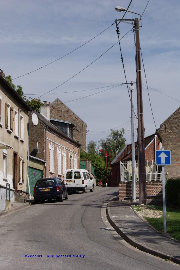 Rue B. D'ailly - Photo personnelle - Flixecourt