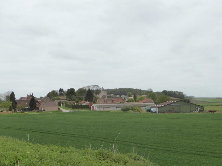 Vue sur le village - Fontaine-sous-Montdidier