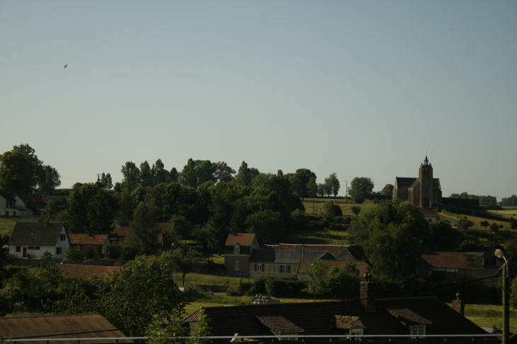 VUE DU VILLAGE - Frettemeule