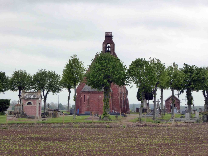 Le cimetière de Saint Aignan - Grivesnes