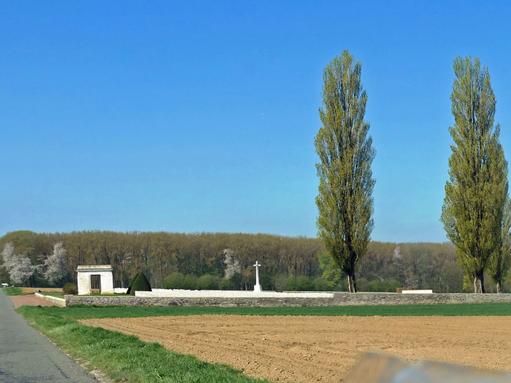 Le cimetière militaire anglais - Guillemont