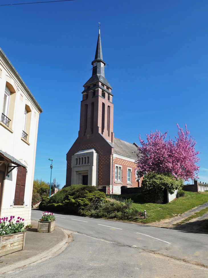 L'église de Saulcourt - Guyencourt-Saulcourt