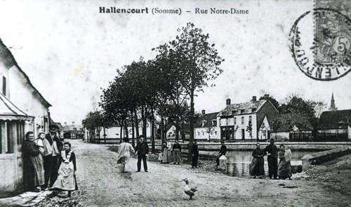 Les mares en 1900 - Hallencourt