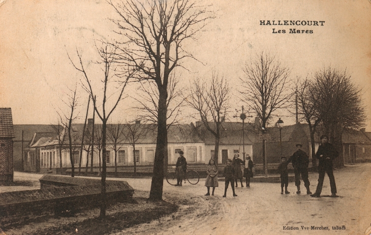 Les Mares (environ 1940/1945) - Hallencourt