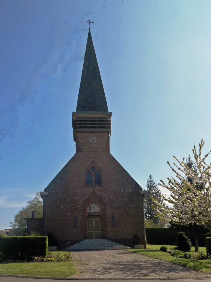 L'église - Hardecourt-aux-Bois