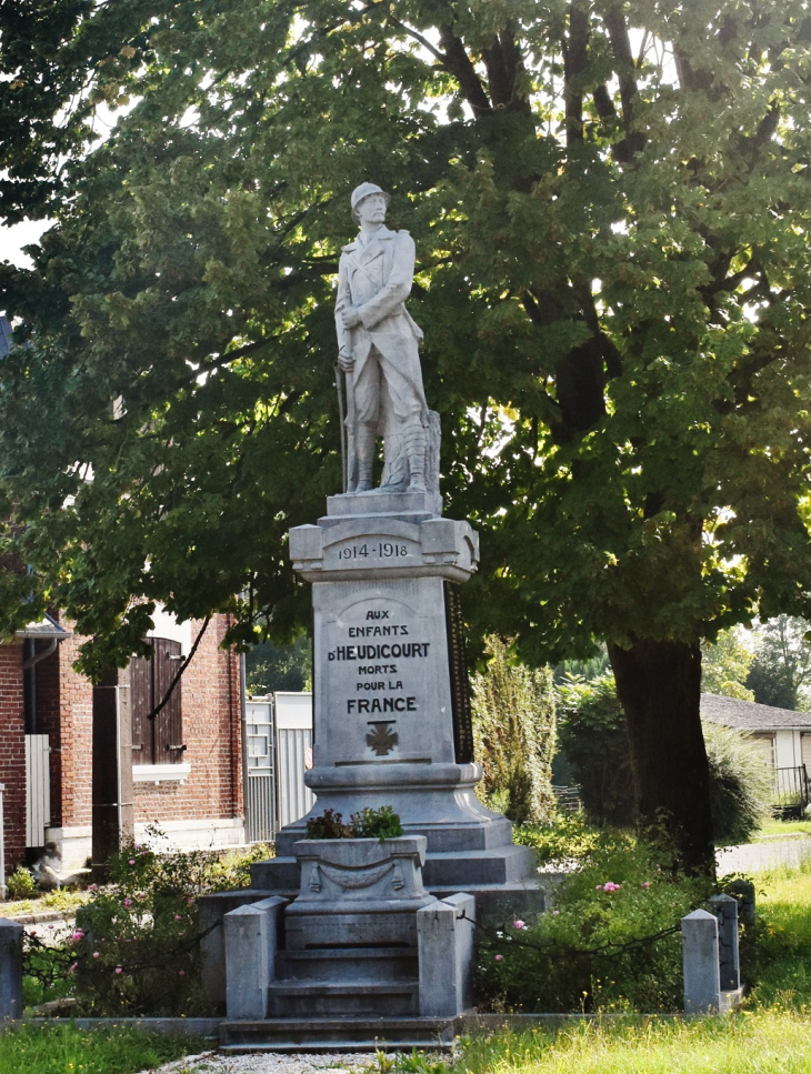 Monument-aux-Morts - Heudicourt