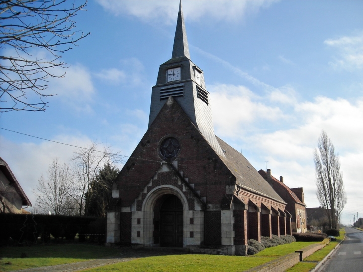 Eglise de hyencourt - Hyencourt-le-Grand