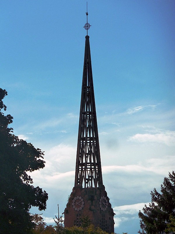 Le clocher de l'église de Lamotte - Lamotte-Warfusée