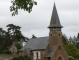 Photo suivante de Languevoisin-Quiquery l'église vu d'un chemin rural proche