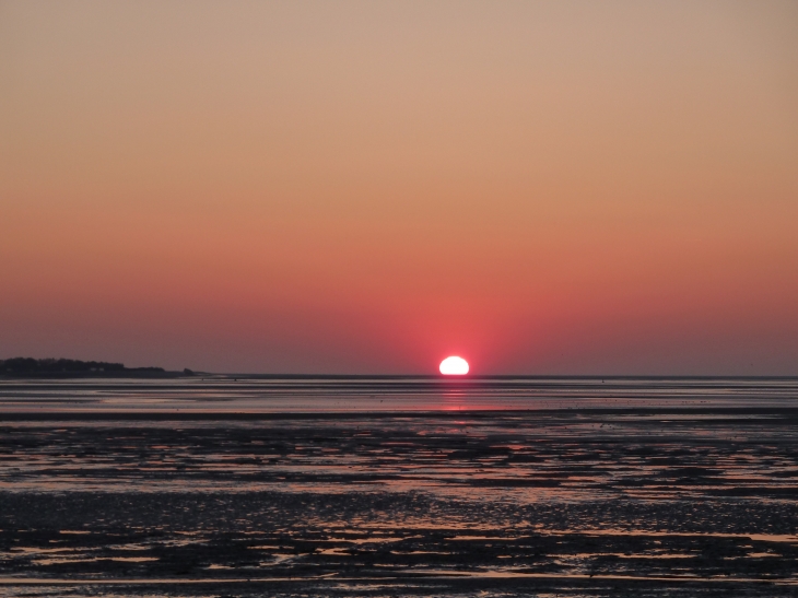 Soleil Couchant au Crotoy - Le Crotoy