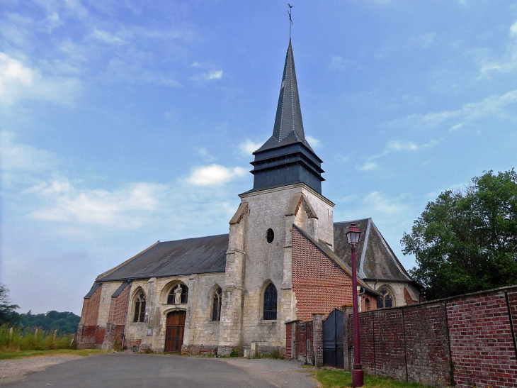 L'église - Lignières-Châtelain