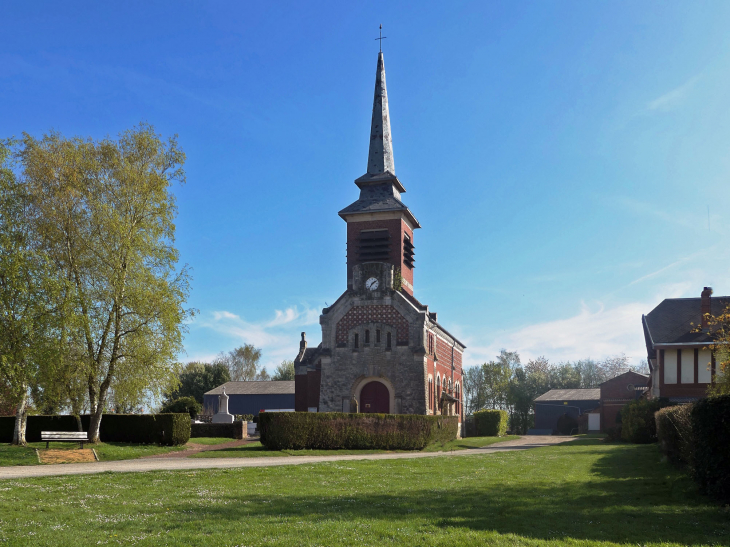 L'église - Longavesnes