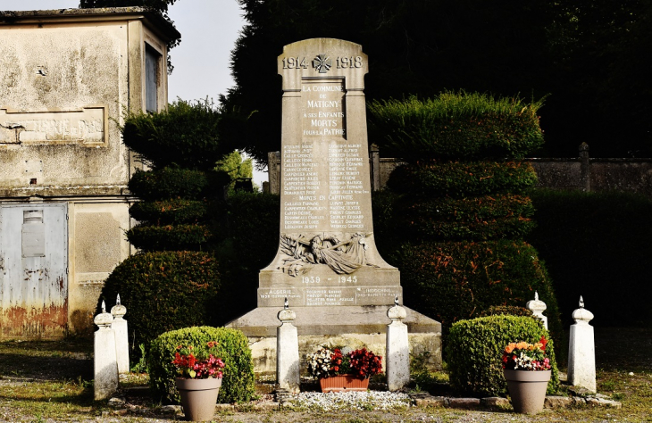 Monument-aux-Morts - Matigny