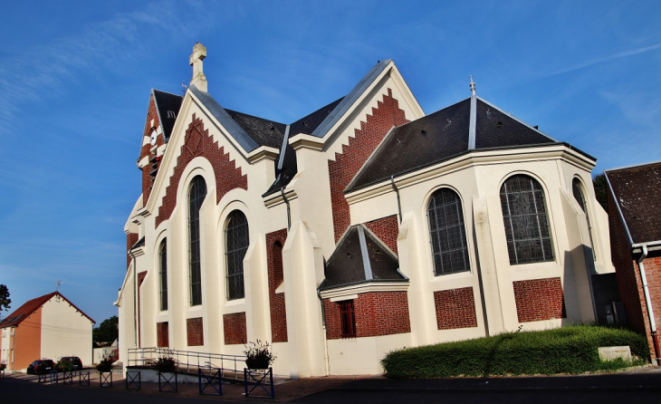 =église St Leger - Méaulte