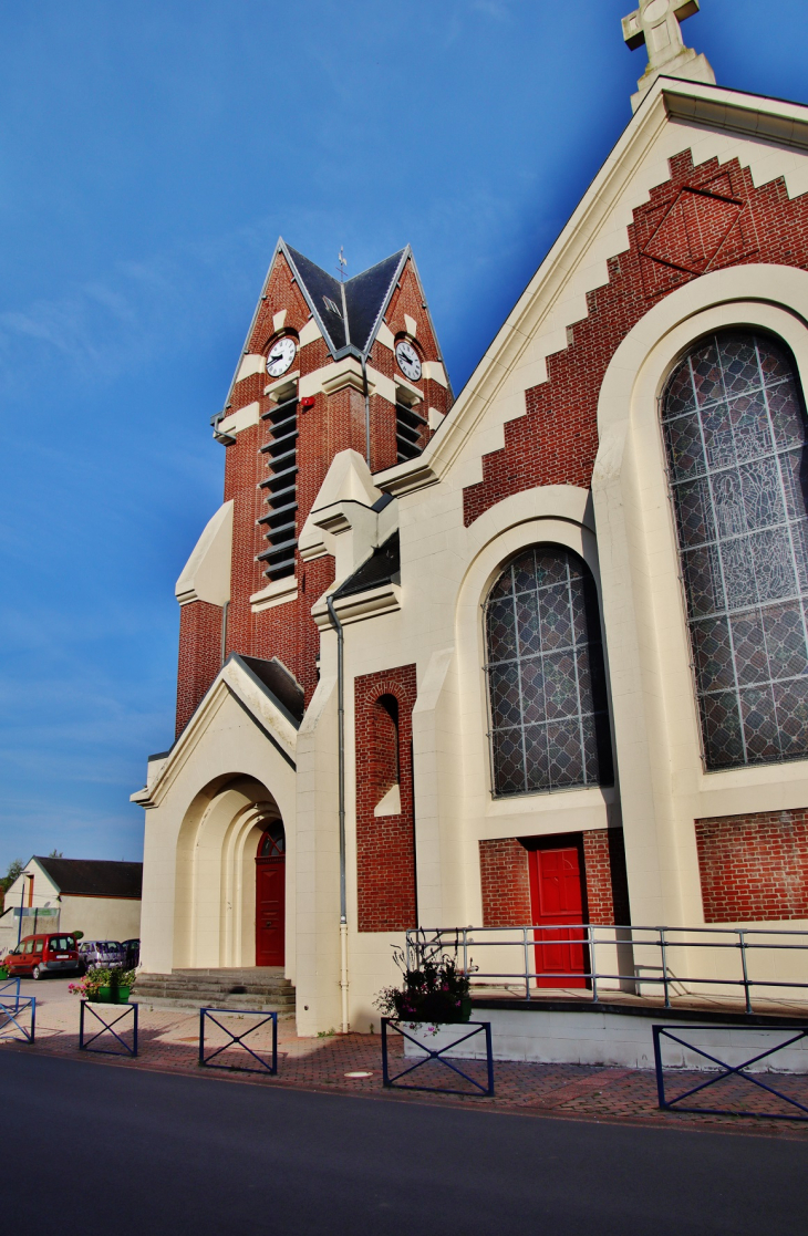 =église St Leger - Méaulte