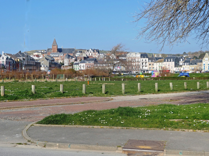 Vue sur la ville - Mers-les-Bains