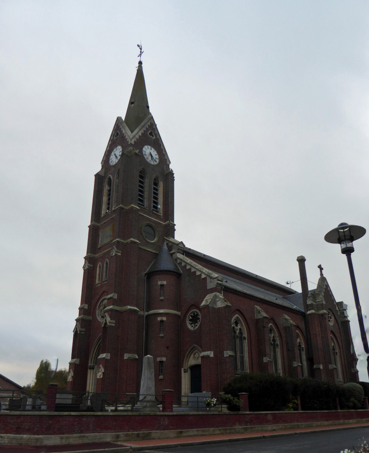 L'église - Mesnil-Saint-Nicaise