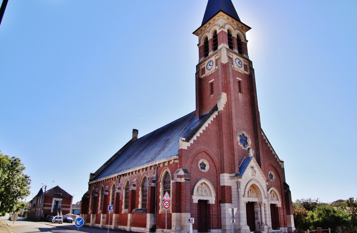 )))église Sainte Marie-Madeleine - Morlancourt