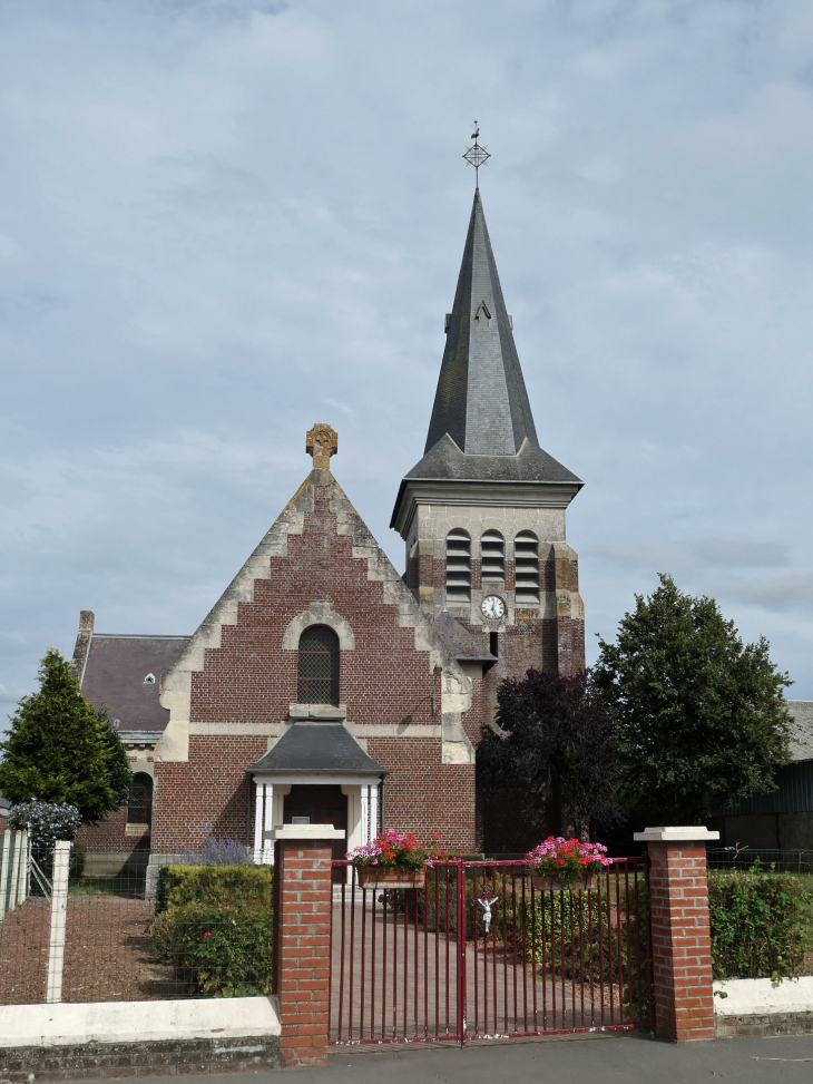 L'église - Moyencourt