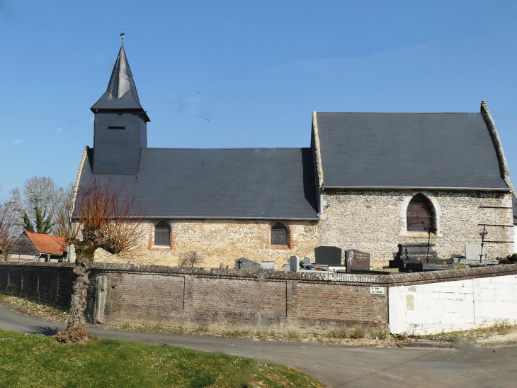 L'église de Bouillancourt - Moyenneville