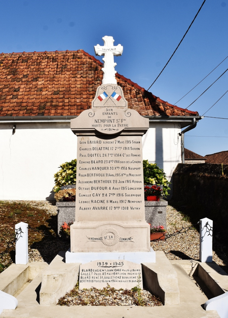 Monument-aux-Morts - Nampont