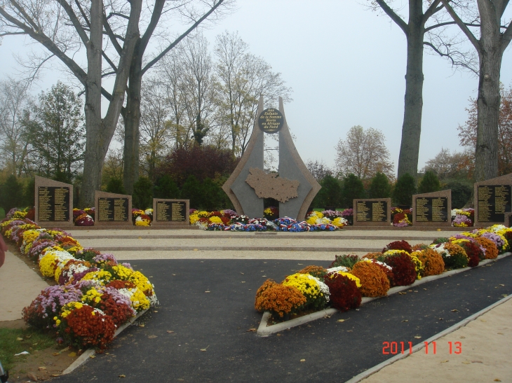 Inauguration Mémorial départemental, Aux Enfants de la Somme Morts en Afrique du Nord - Péronne