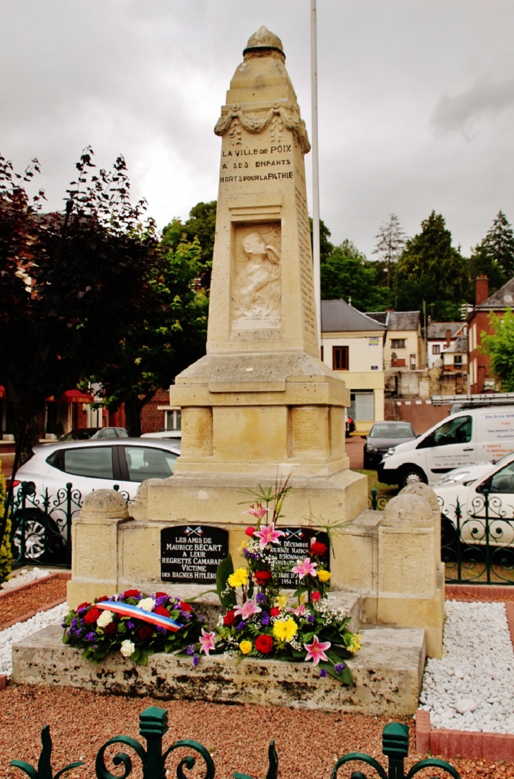 Monument-aux-Morts - Poix-de-Picardie