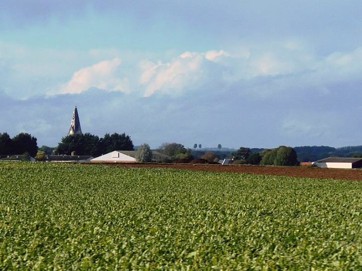 Vue sur le village - Proyart