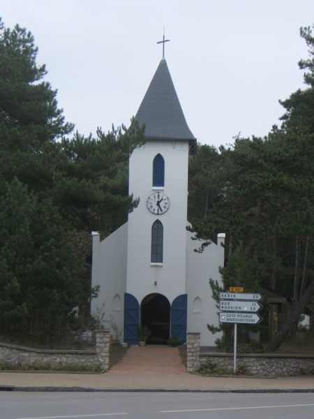 Chapelle Quend plage les pins