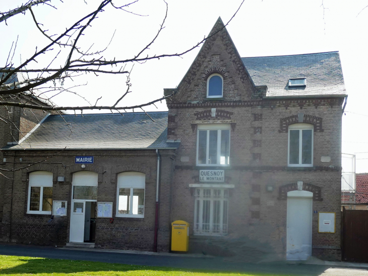 La mairie - Quesnoy-le-Montant