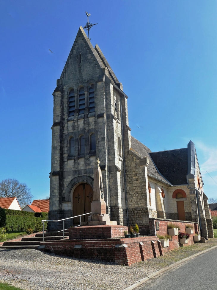 L'église - Rancourt