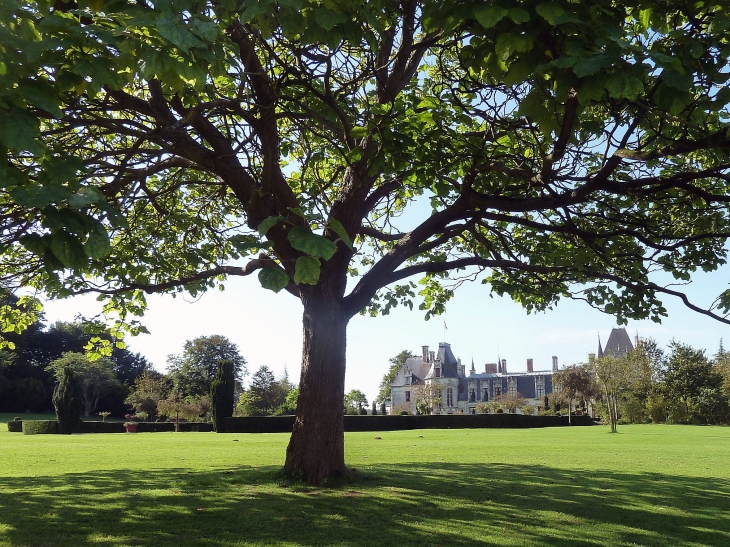 Le château dans son parc - Regnière-Écluse