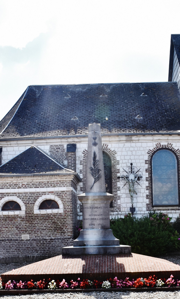 Monument-aux-Morts - Sailly-Flibeaucourt