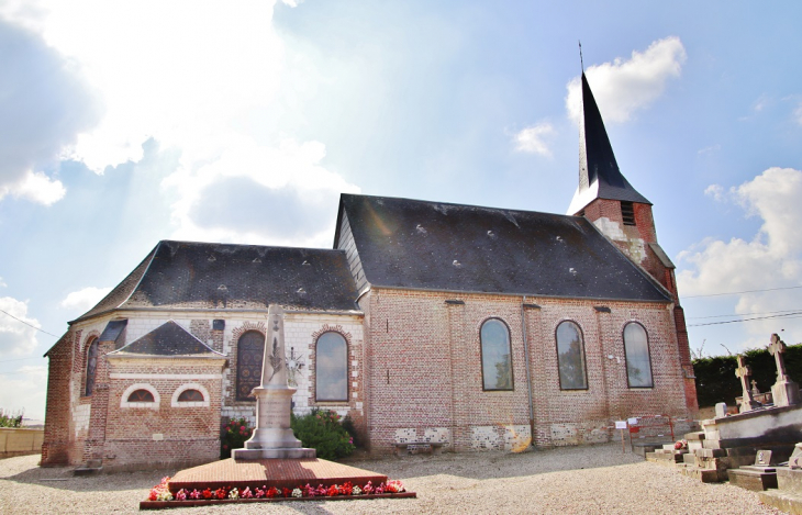  église Saint-Martin - Sailly-Flibeaucourt