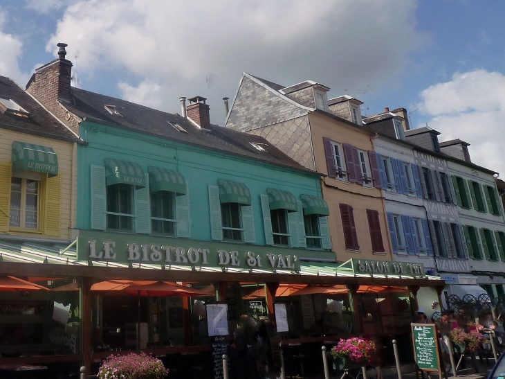 Les  maisons de l'ancien quartier des marins (Courtgain) - Saint-Valery-sur-Somme