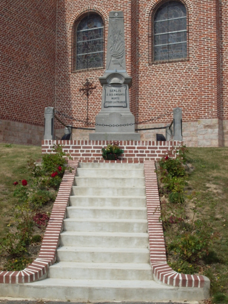 Le monument aux morts - Senlis-le-Sec